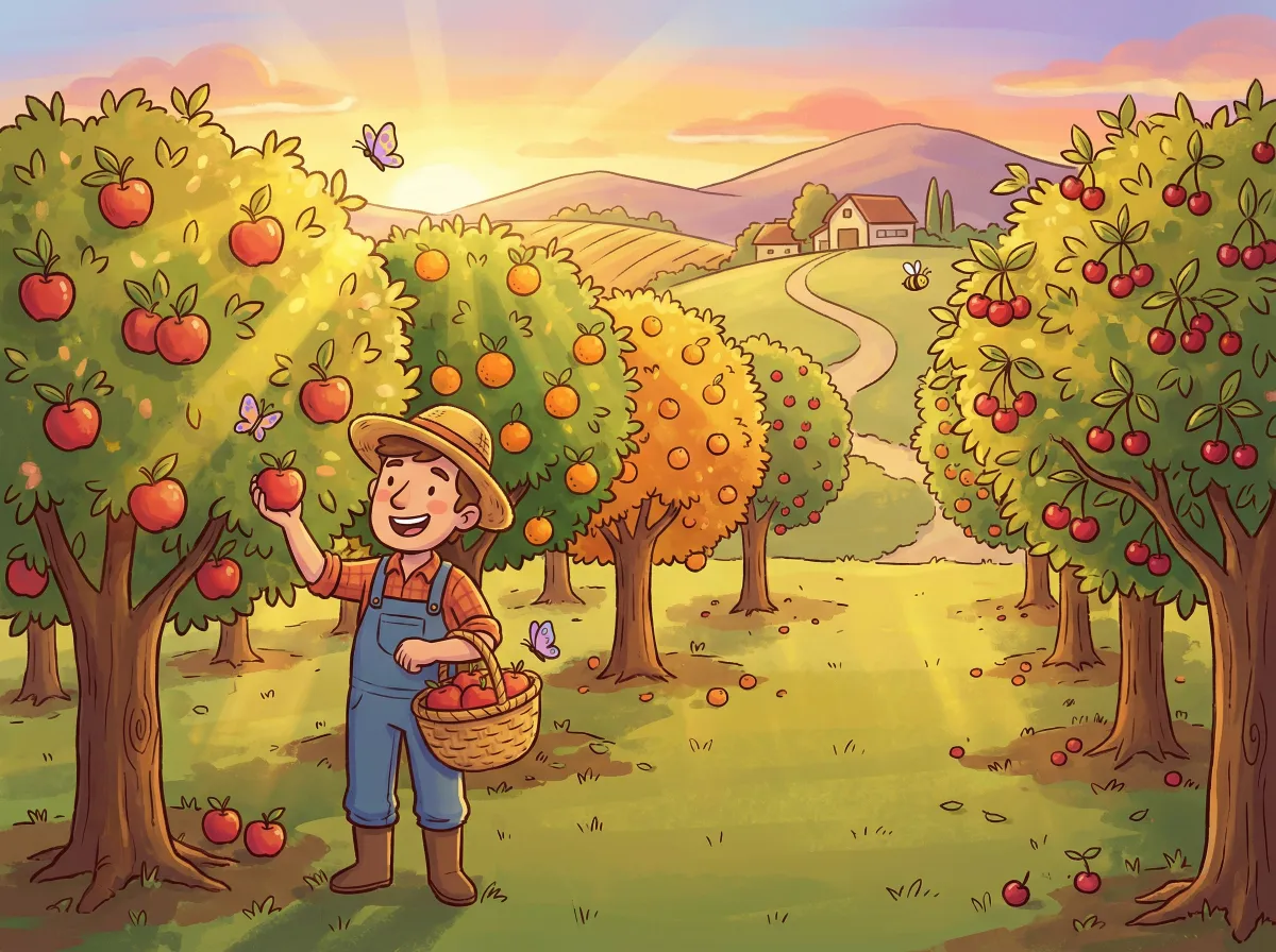 水果派解说 视频：有机菜园丰收纪实